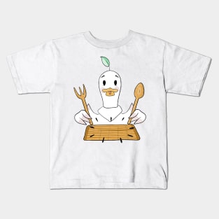 Doo Doo duck food lover Kids T-Shirt